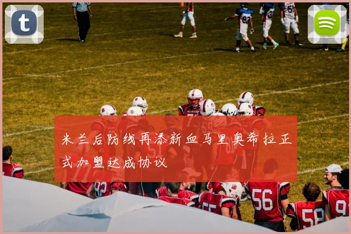 米兰后防线再添新血马里奥希拉正式加盟达成协议